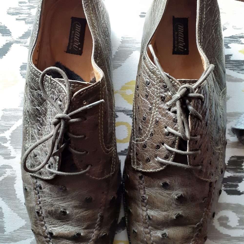 Mauri Ostrich Dress Shoes
